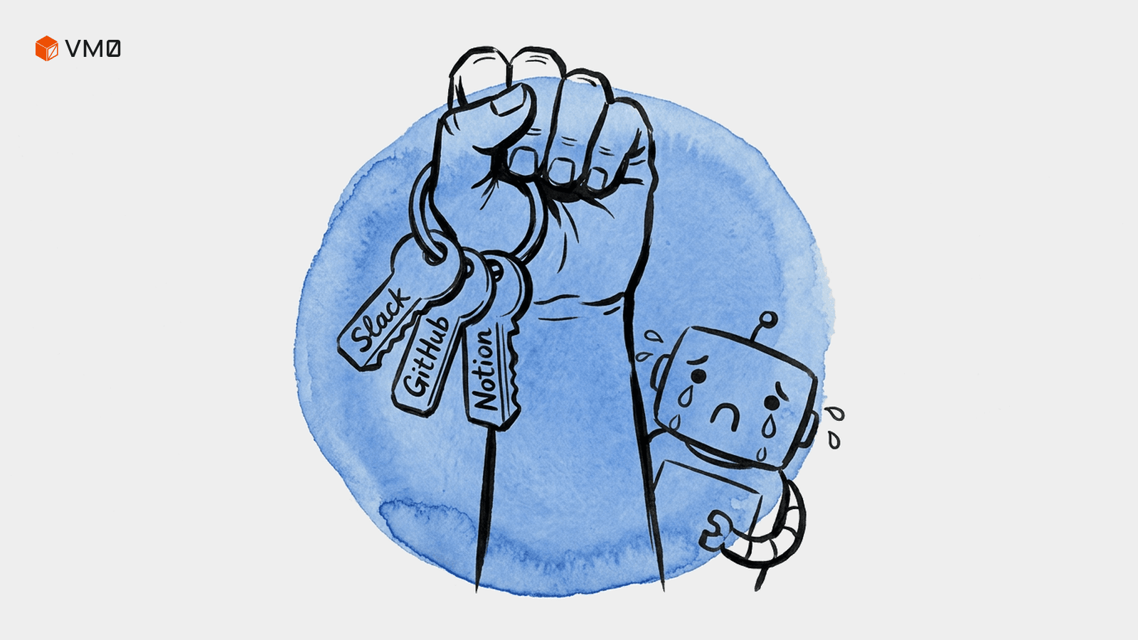 鍵を持つのは broker。AI エージェントではない。