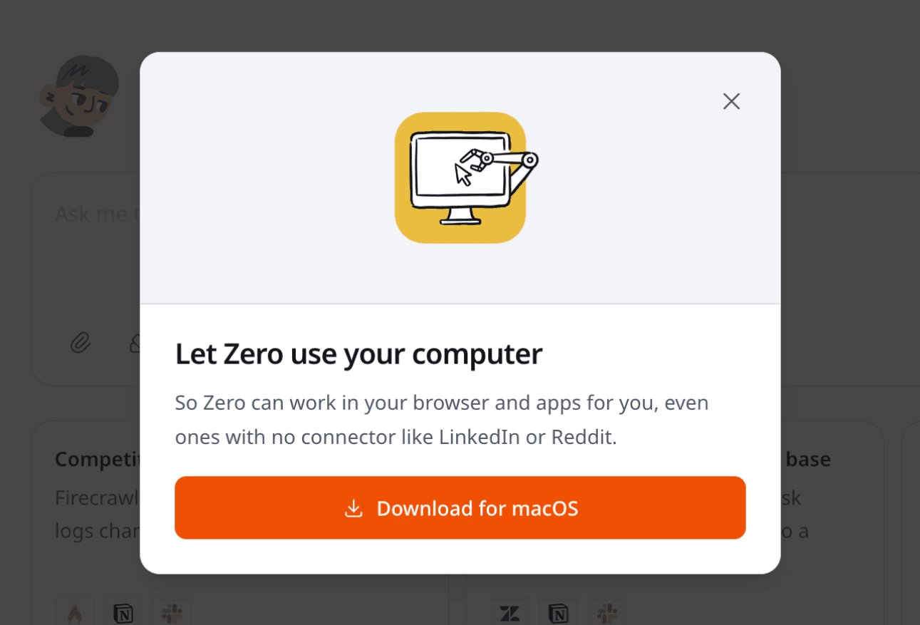 Let Zero use your computer
