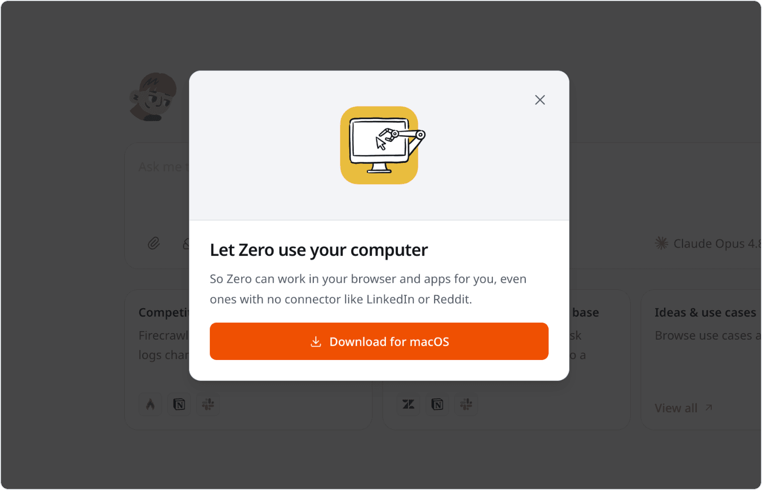 Let Zero use your computer